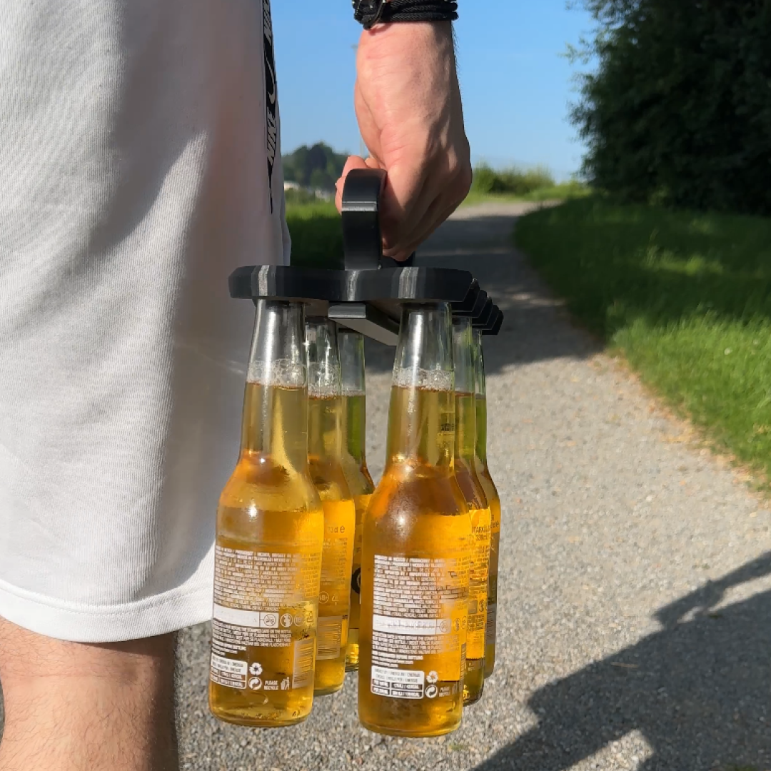 Bierknecht - Halter für Glasflaschen